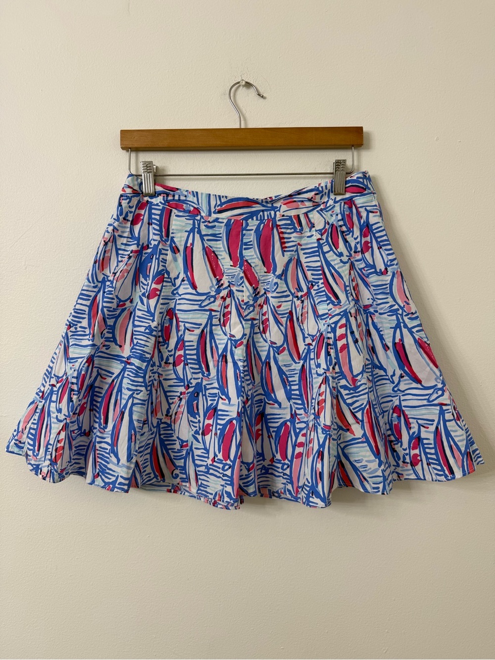 {8} Lilly Pulitzer Ava Skirt In Resort White Red Right Return